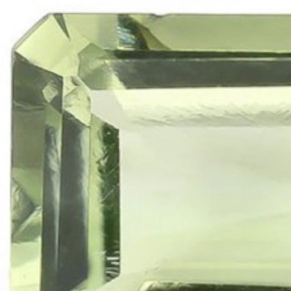 NWOT 4.2 CTW Green Amethyst Emerald Cut AAA Grade Gemstone - Picture 3 of 10